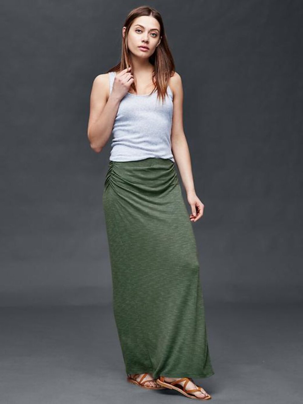 NWT GAP Column Maxi Skirt TALL Large